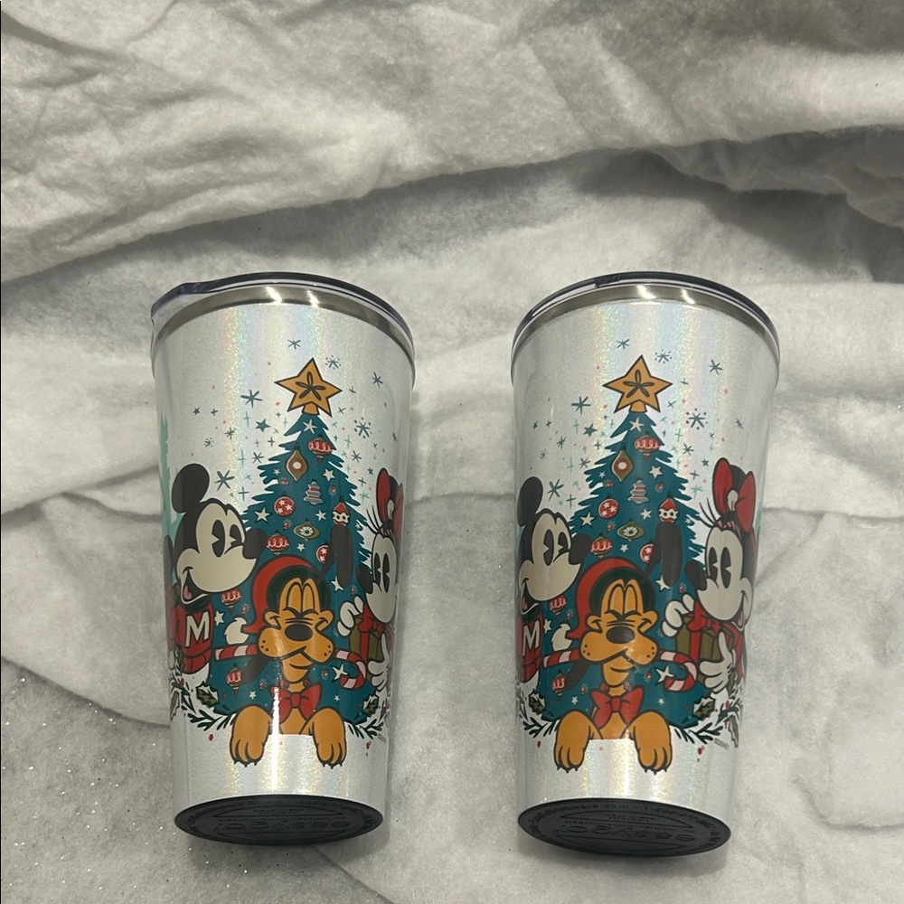 Disney Festive Tumbler Set with Mickey and Friends